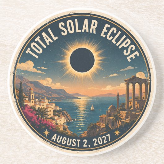 Total Solar Eclipse 2027  コースター (正面)