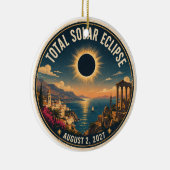 Total Solar Eclipse 2027  セラミックオーナメント (右)