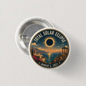 Total Solar Eclipse 2027  缶バッジ (正面&裏面)