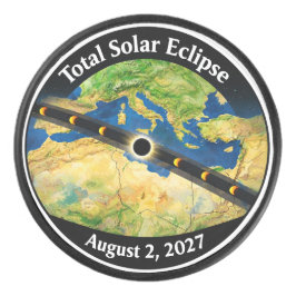Total Solar Eclipse 2027 Map アイスホッケーパック