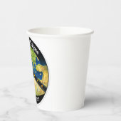 Total Solar Eclipse 2027 Map 紙コップ (左)