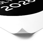 Total Solar Eclipse 2028 New Zealand ポスター (角)