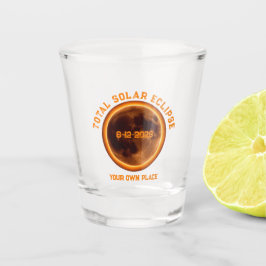 Total Solar Eclipse August 12 2026 ショットグラス