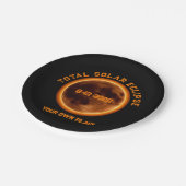 Total Solar Eclipse August 12 2026 ペーパープレート (アングル)