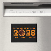 Total Solar Eclipse August 12, 2026 マグネット (インサイチュ (食洗機))
