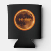 Total Solar Eclipse August 12 2026 缶クーラー (裏面)