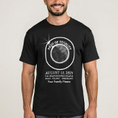 Total Solar Eclipse August 12 2026 Custom Family Tシャツ