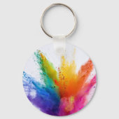 Total solar eclipse August 2026 text personalized キーホルダー (裏面)