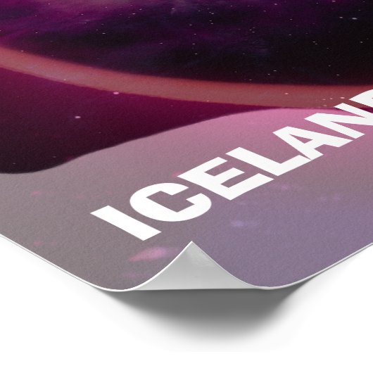 Total solar eclipse August 2026 text personalized ポスター (角)