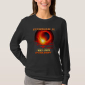 Total Solar Eclipse I Was There Effingham Illinois Tシャツ (正面)