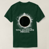 Total Solar Eclipse Indiana 2024 American Totality Tシャツ (デザイン正面)