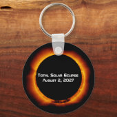 Total Solar Eclipse of the Century 2027 キーホルダー (正面)