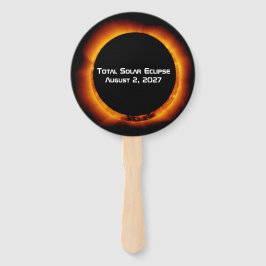 Total Solar Eclipse of the Century 2027 ハンドファン