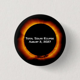 Total Solar Eclipse of the Century 2027 缶バッジ