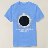 Total Solar Eclipse Vermont 2024 American Totality Tシャツ (デザイン正面)