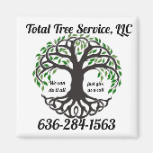 Total Tree Service, LLC マグネット (正面)