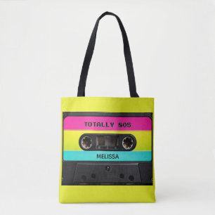Totally 80's ビンテージカセットテープ オーダーネーム トートバッグ