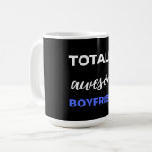 Totally Awesome Boyfriend コーヒーマグカップ (正面左)