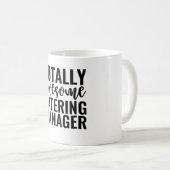 Totally Awesome Catering Manager コーヒーマグカップ (正面右)