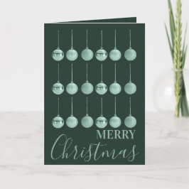 Totally Baubled Christmas Ornament Vector Design  シーズンカード