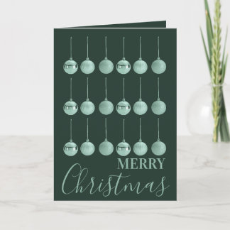 Totally Baubled Christmas Ornament Vector Design  シーズンカード