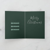 Totally Baubled Christmas Ornament Vector Design シーズンカード (内部)