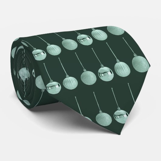 Totally Baubled Christmas Ornament Vector Design  ネクタイ (ロール)