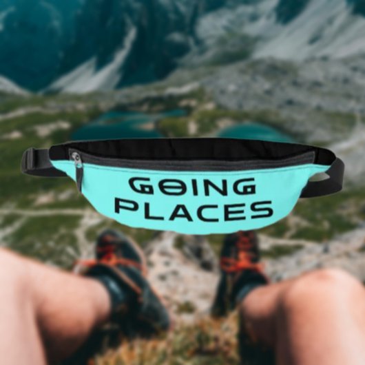 “Totally Going Places” Sarcastic Fanny Pack ファニーパック