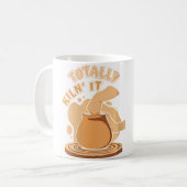 Totally Kiln It Pottery Pro Wheel Hobby Lover Pott コーヒーマグカップ (正面左)