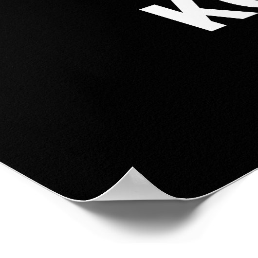 Totally Koala-fied Funny Koala Bear Pun Dark BG ポスター (角)