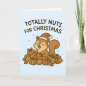 Totally Nuts - Cute Christmas Card シーズンカード (正面)