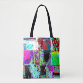 Tote – Abstract Grid トートバッグ (正面)