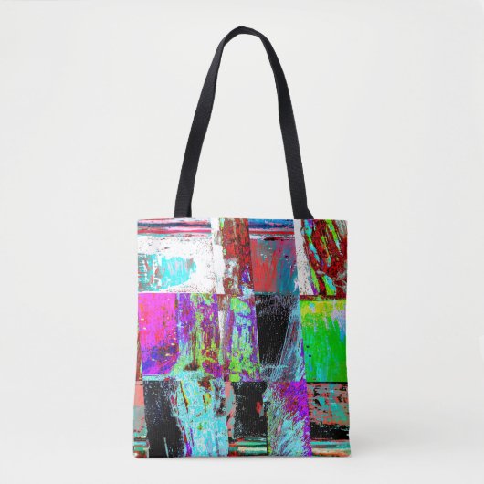 Tote – Abstract Grid トートバッグ (正面)