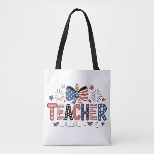 Tote-American Independence Tote Bag トートバッグ (正面)
