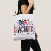 Tote-American Independence Tote Bag トートバッグ (クローズアップ)