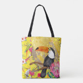 TOTE BAG - ジャングルのオオハシ トートバッグ (裏面)