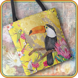 TOTE BAG - ジャングルのオオハシ トートバッグ