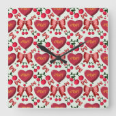 Tote Bag スクエア壁時計 (正面)