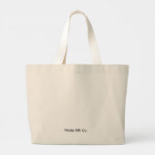 Tote bag ラージトートバッグ (裏面)