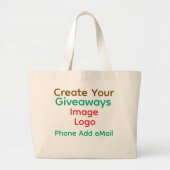 Tote Bag ラージトートバッグ (正面)