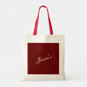 Tote Bag 10 Burg(Winter Red 2) RFPMDesigns 2024 トートバッグ (裏面)