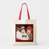 Tote Bag 10 Burg(Winter Red 2) RFPMDesigns 2024 トートバッグ (正面)