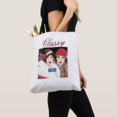 Tote Bag 1 Burg(Winter Red 3) RFPMDesigns 2024 トートバッグ (クローズアップ)