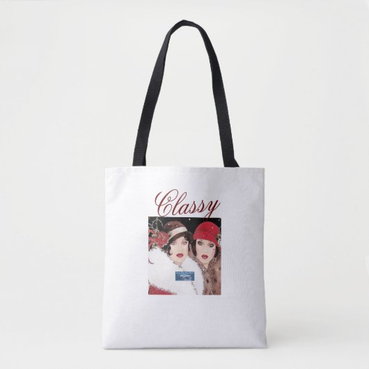 Tote Bag 2 Burg(Winter Red 3) RFPMDesigns 2024 トートバッグ (正面)
