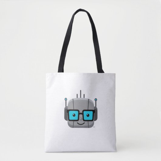 Tote Bag - 844-AI-NERDS Merch トートバッグ (正面)