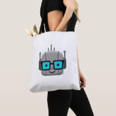 Tote Bag - 844-AI-NERDS Merch トートバッグ (クローズアップ)