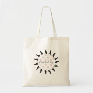 Tote bag: Adopt, don't shop トートバッグ