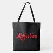 Tote Bag Affection トートバッグ (正面)