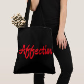 Tote Bag Affection トートバッグ (クローズアップ)