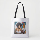 tote bag afro トートバッグ (正面)